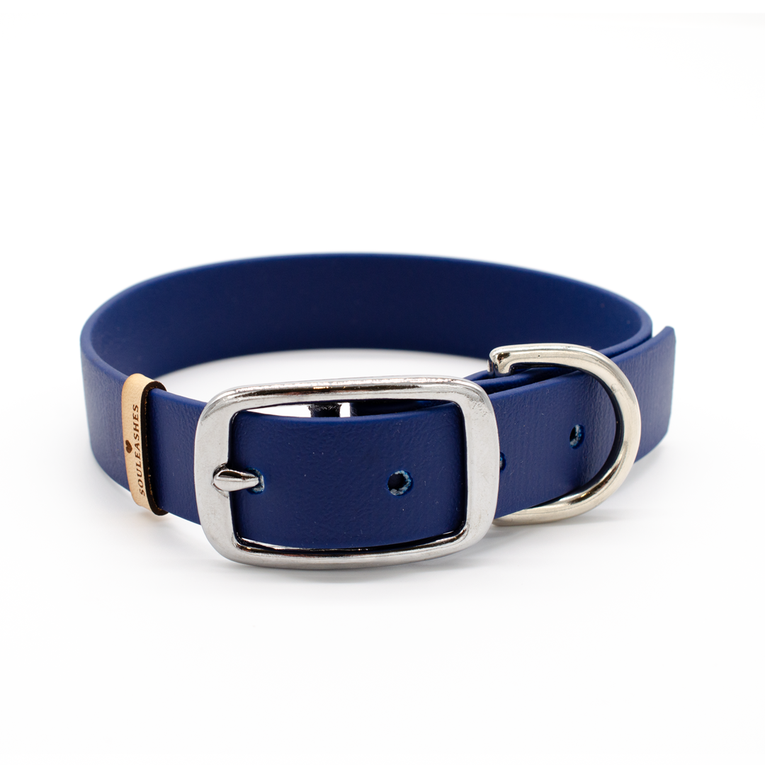 Biothane® Halsband blau – Souleashes