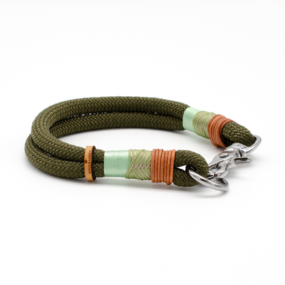 Halsband Tauwerk khaki love